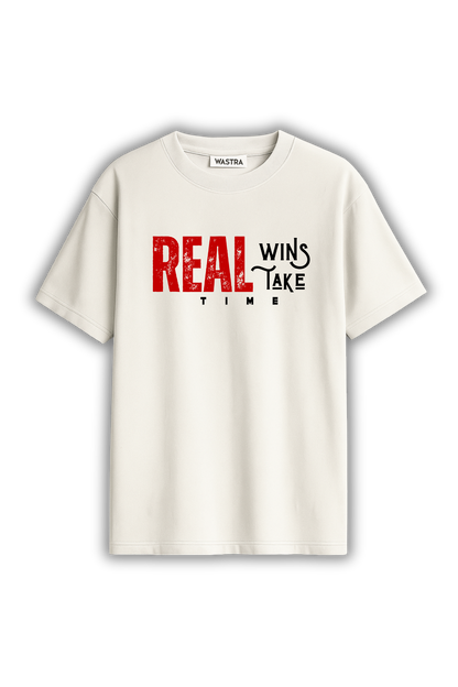 Real Wins Oversized T-shirts